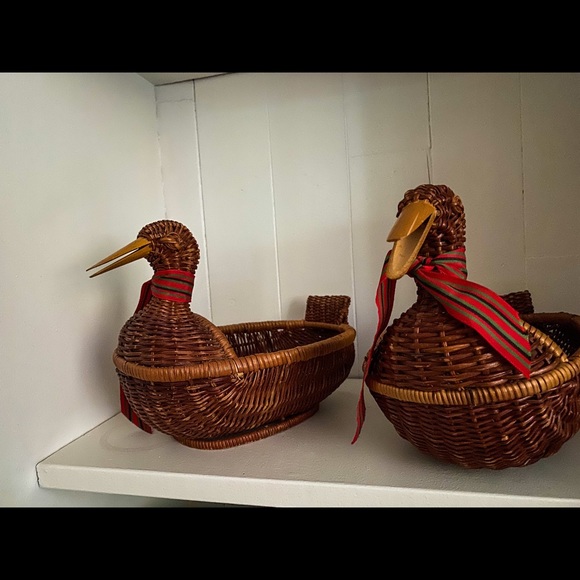 Wicker ducks - Picture 2 of 2